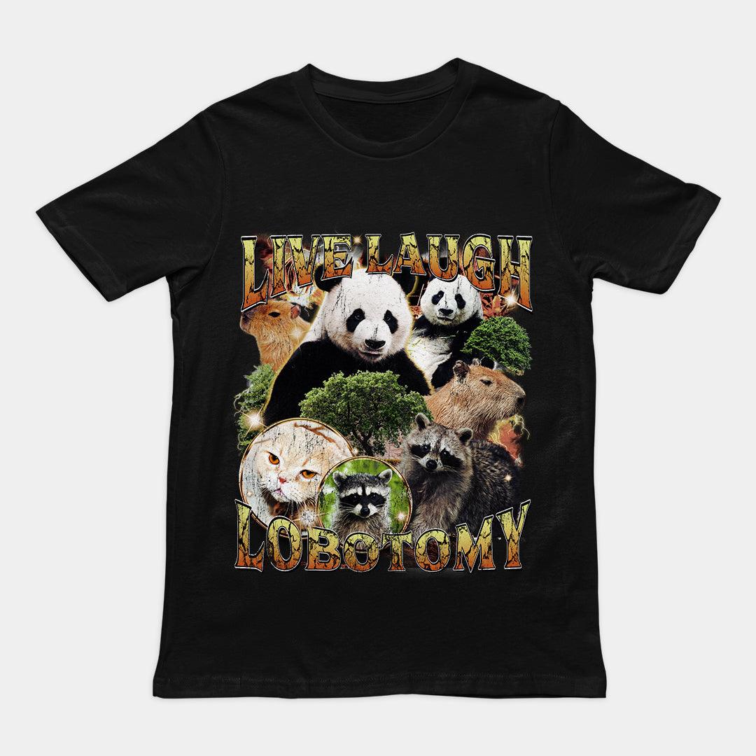 Live Laugh Lobotomy t-shirt - Orbital Clothing