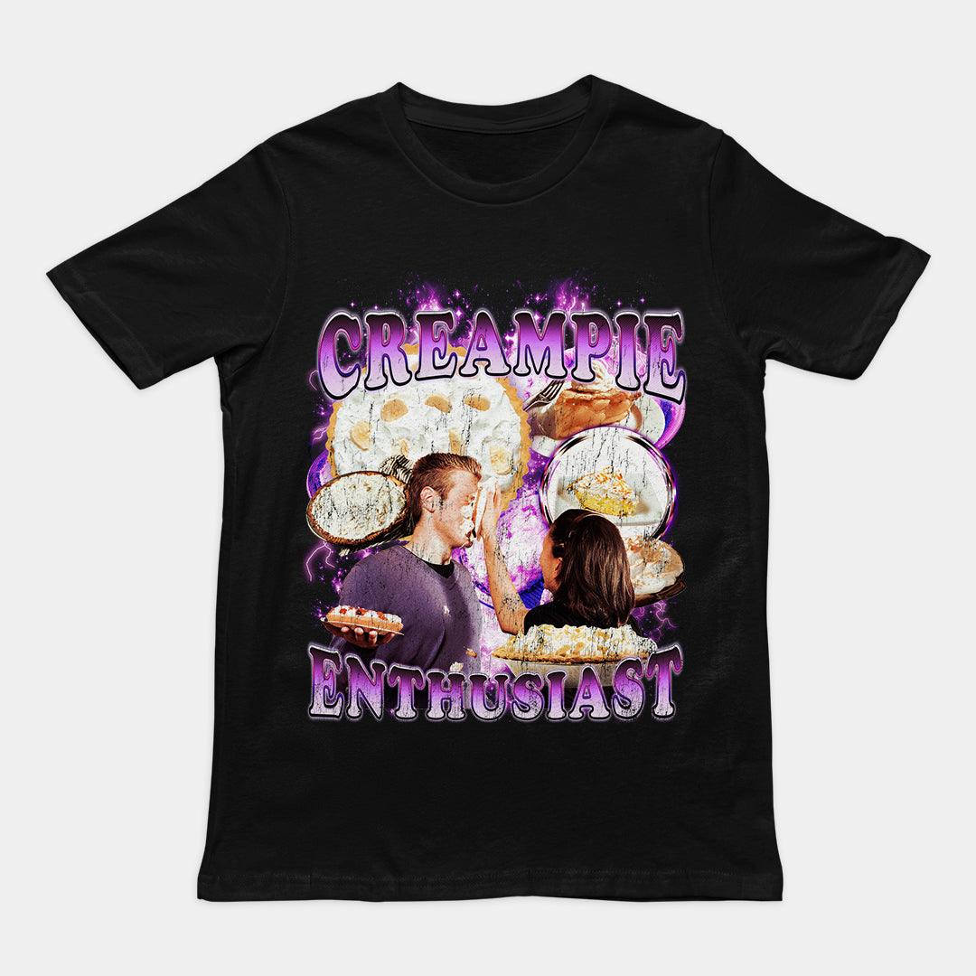 Creampie Enthusiast t-shirt - Orbital Clothing
