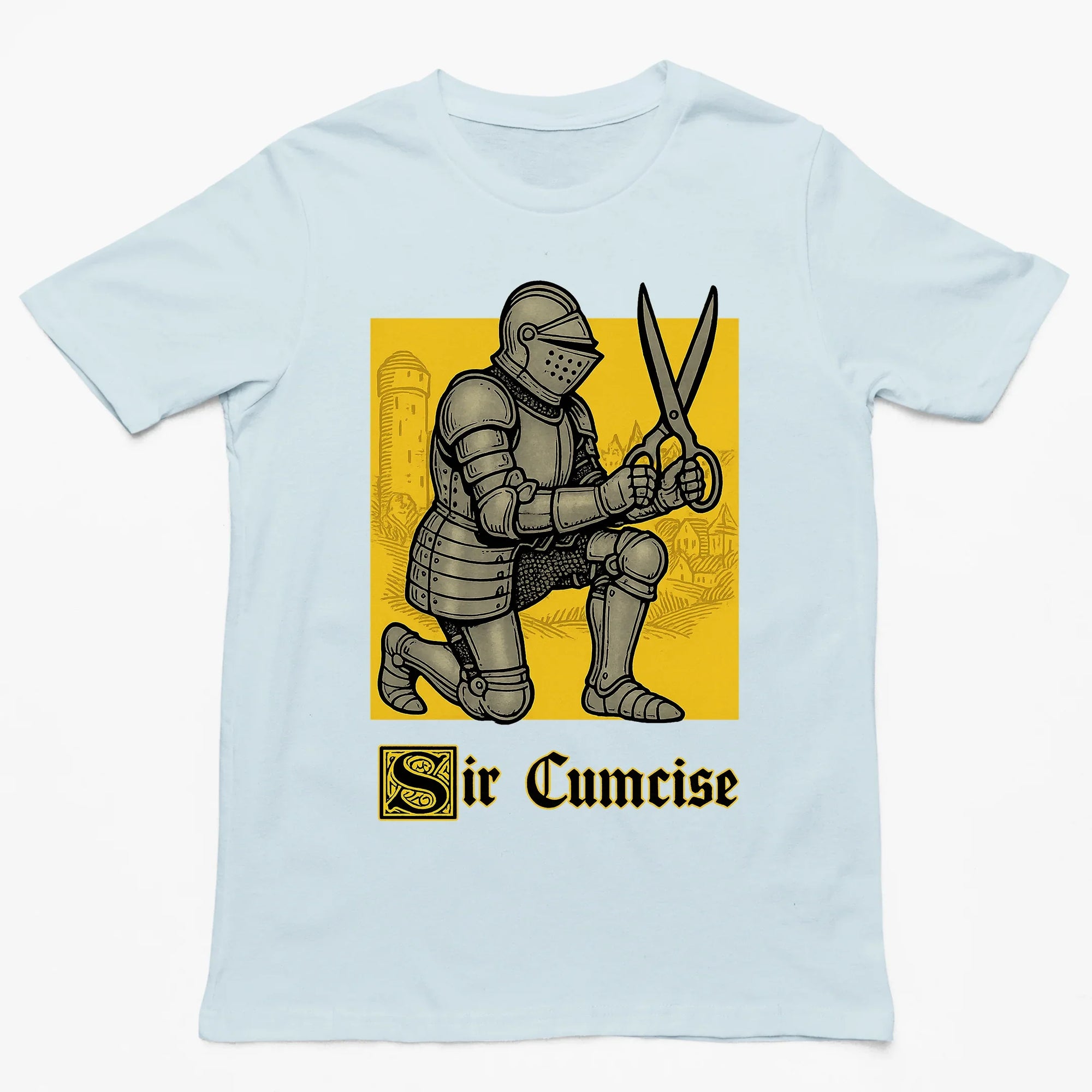 Sir Cumcise (Handdrawn) T-Shirt - Orbital Clothing