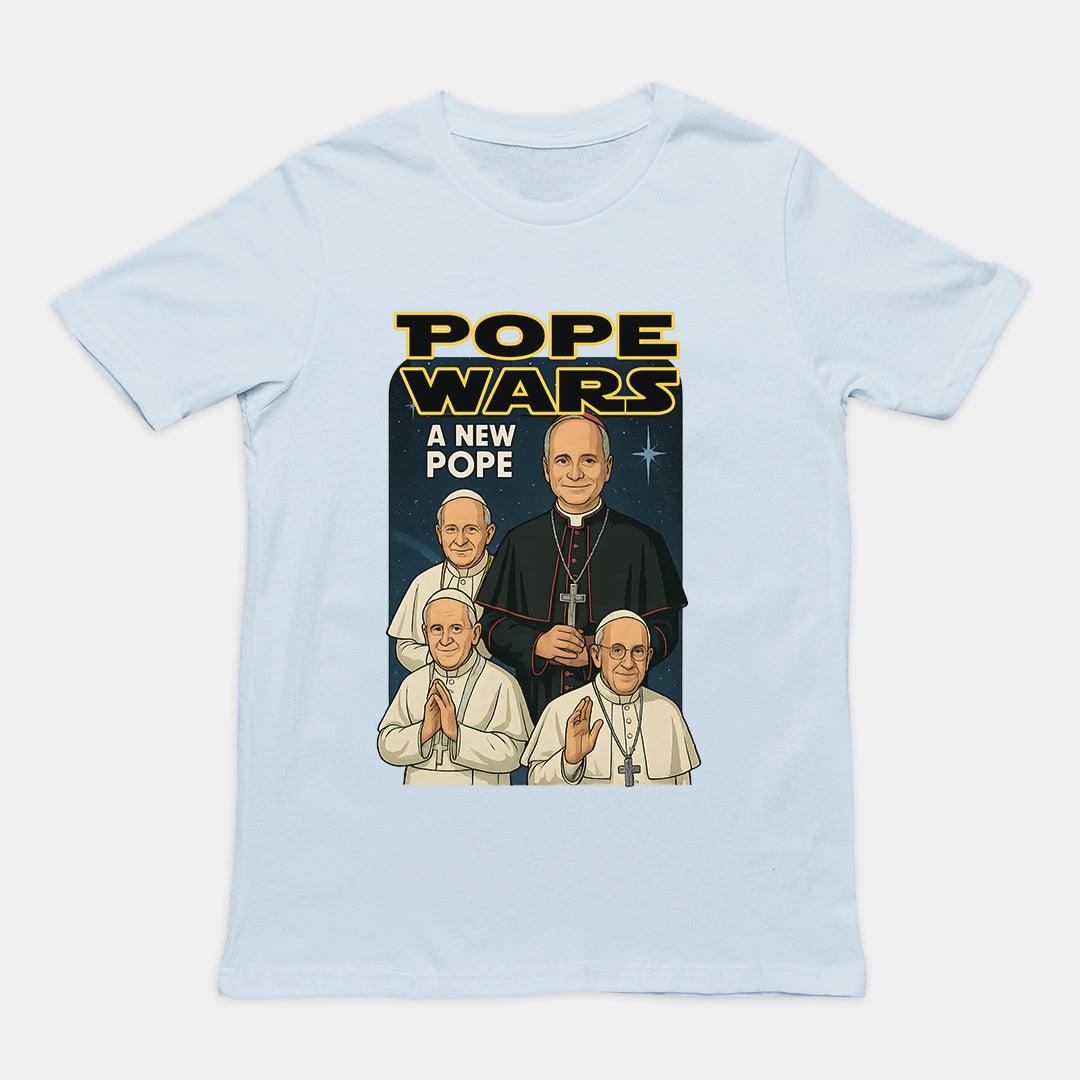 Pope Wars: A New Pope t-shirt - Orbital Clothing