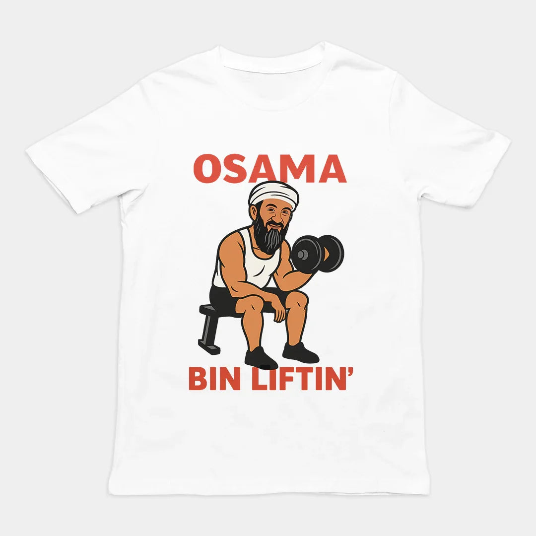 Osama Bin Liftin' T-Shirt - Orbital Clothing