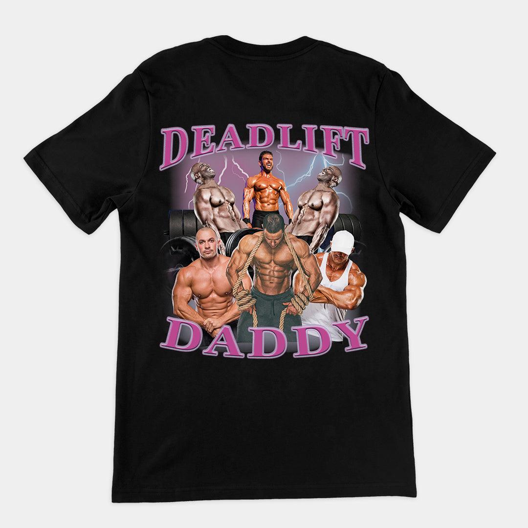 Deadlift Daddy t-shirt (backprint) - Orbital Clothing