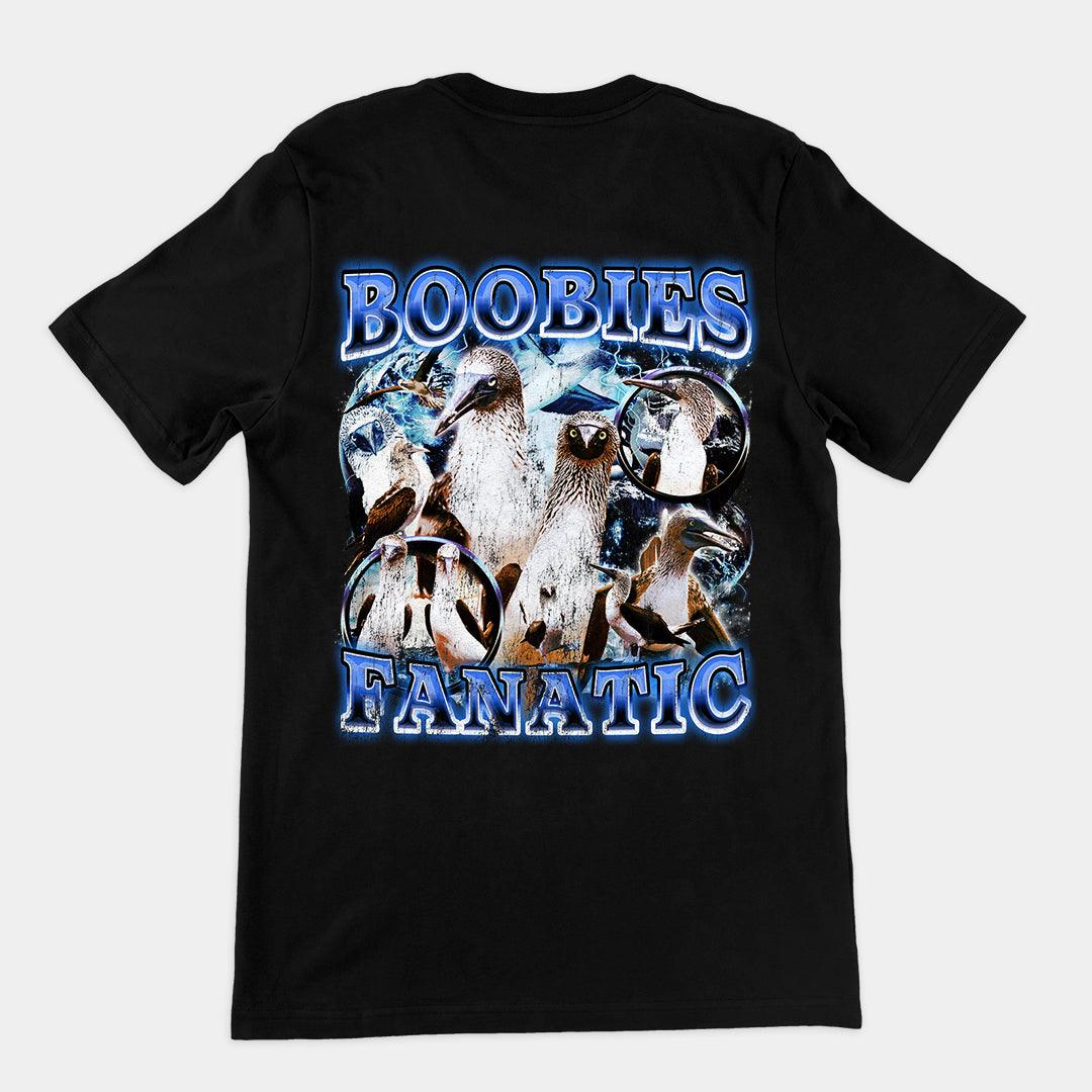 Boobies Fanatic t-shirt (backprint) - Orbital Clothing