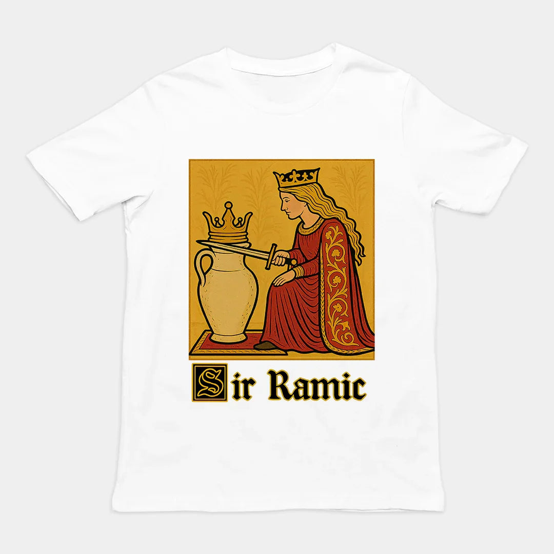 Sir Ramic Handdrawn T-Shirt - Orbital Clothing