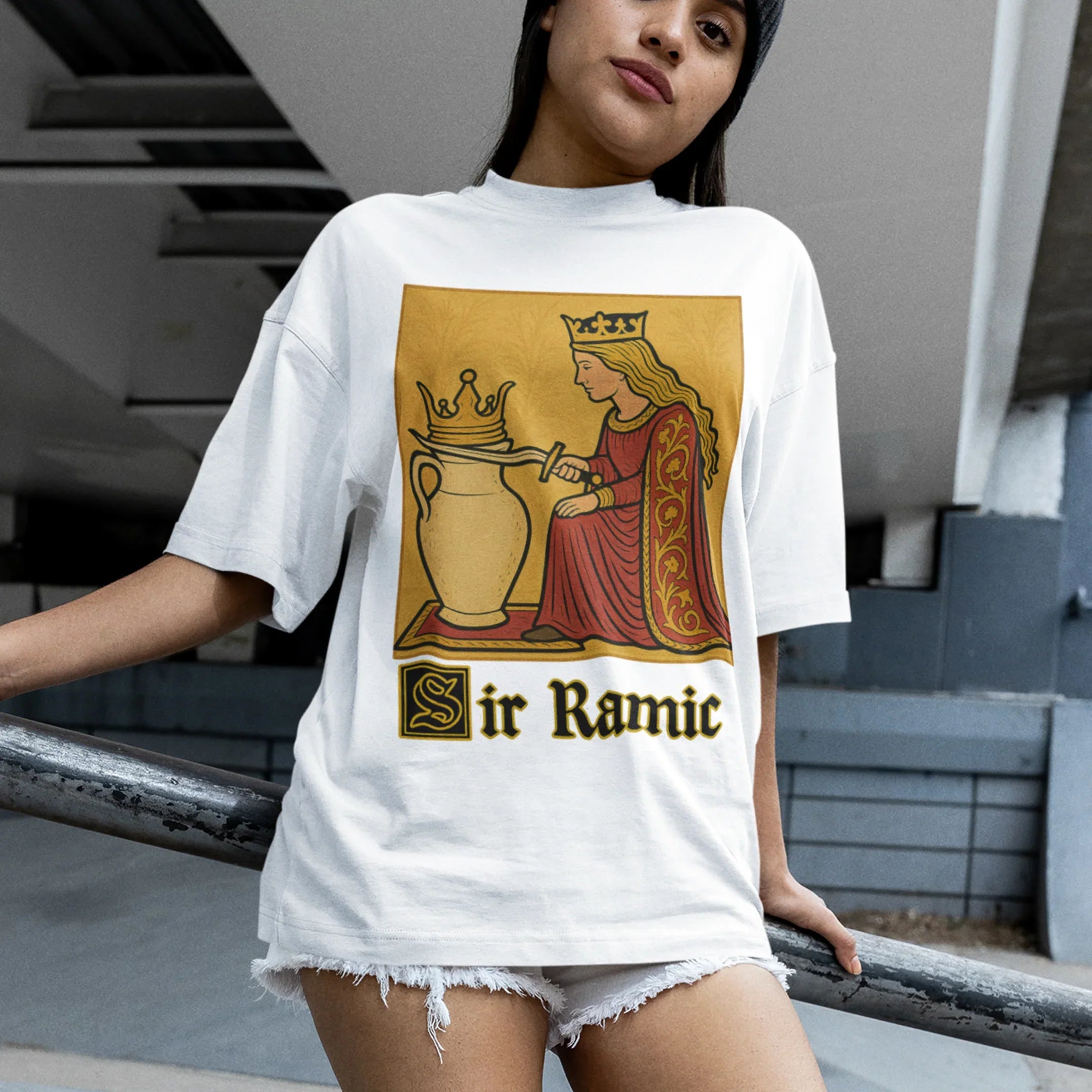 Sir Ramic Handdrawn T-Shirt - Orbital Clothing