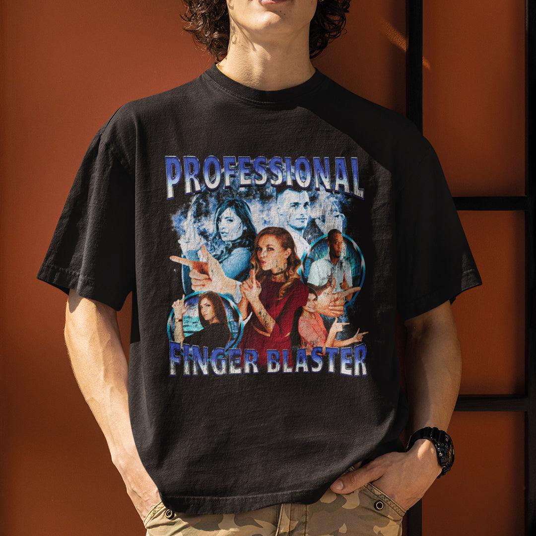 Professional Finger Blaster t-shirt - Orbital Clothing