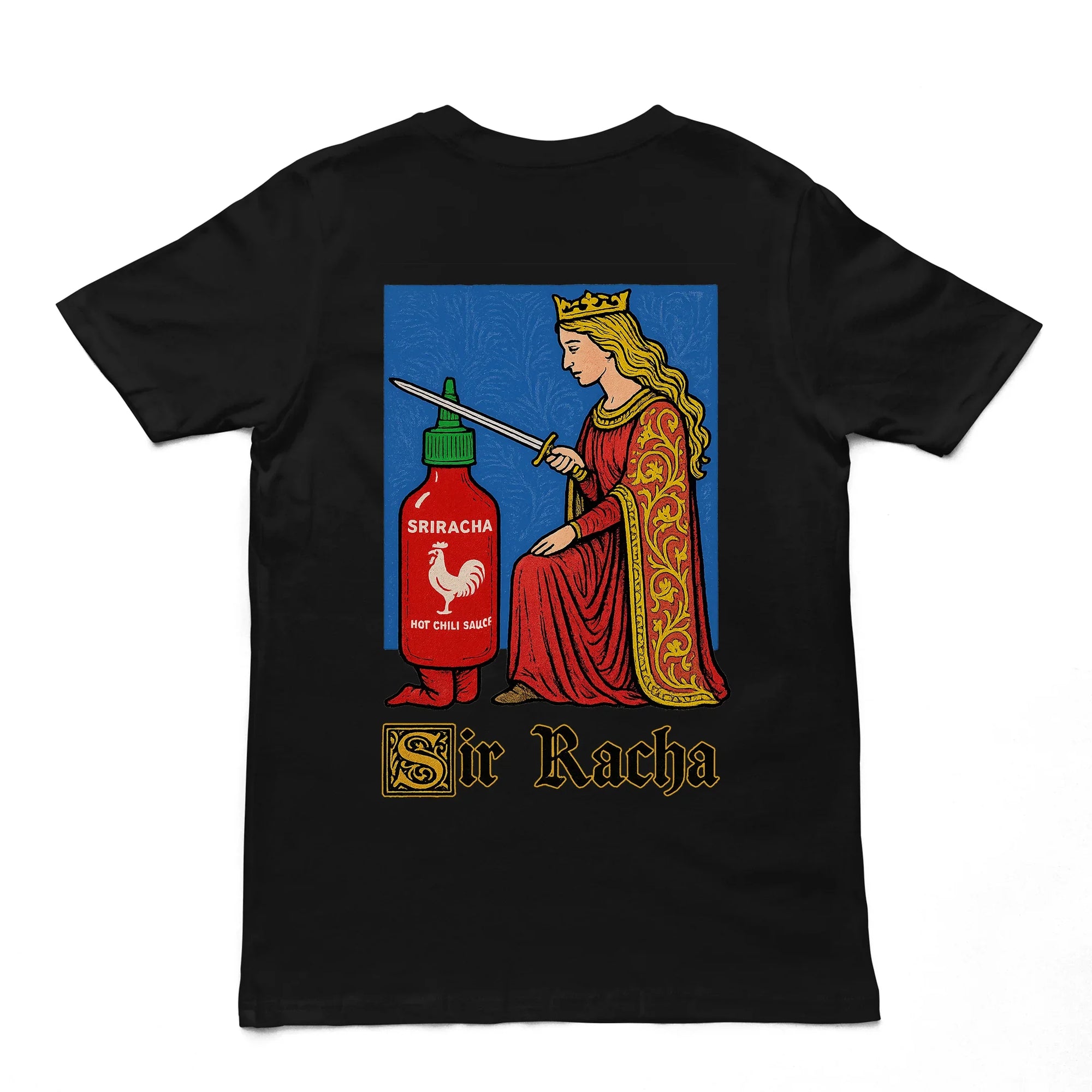 Sir Racha T-Shirt (backprint) - Orbital Clothing