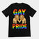 Gay Pride (lions) T-Shirt (backprint)