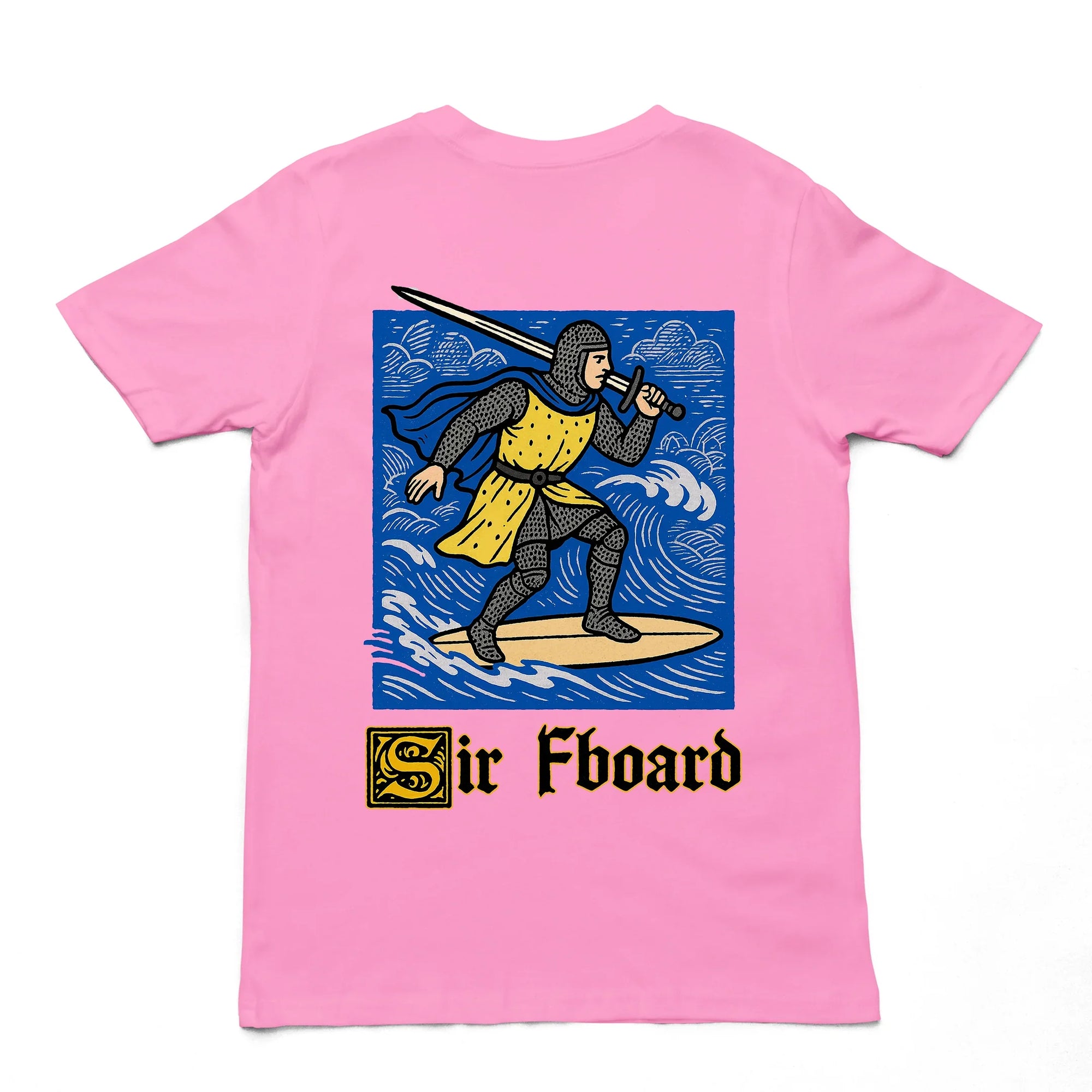 Sir Fboard T-Shirt (backprint) - Orbital Clothing
