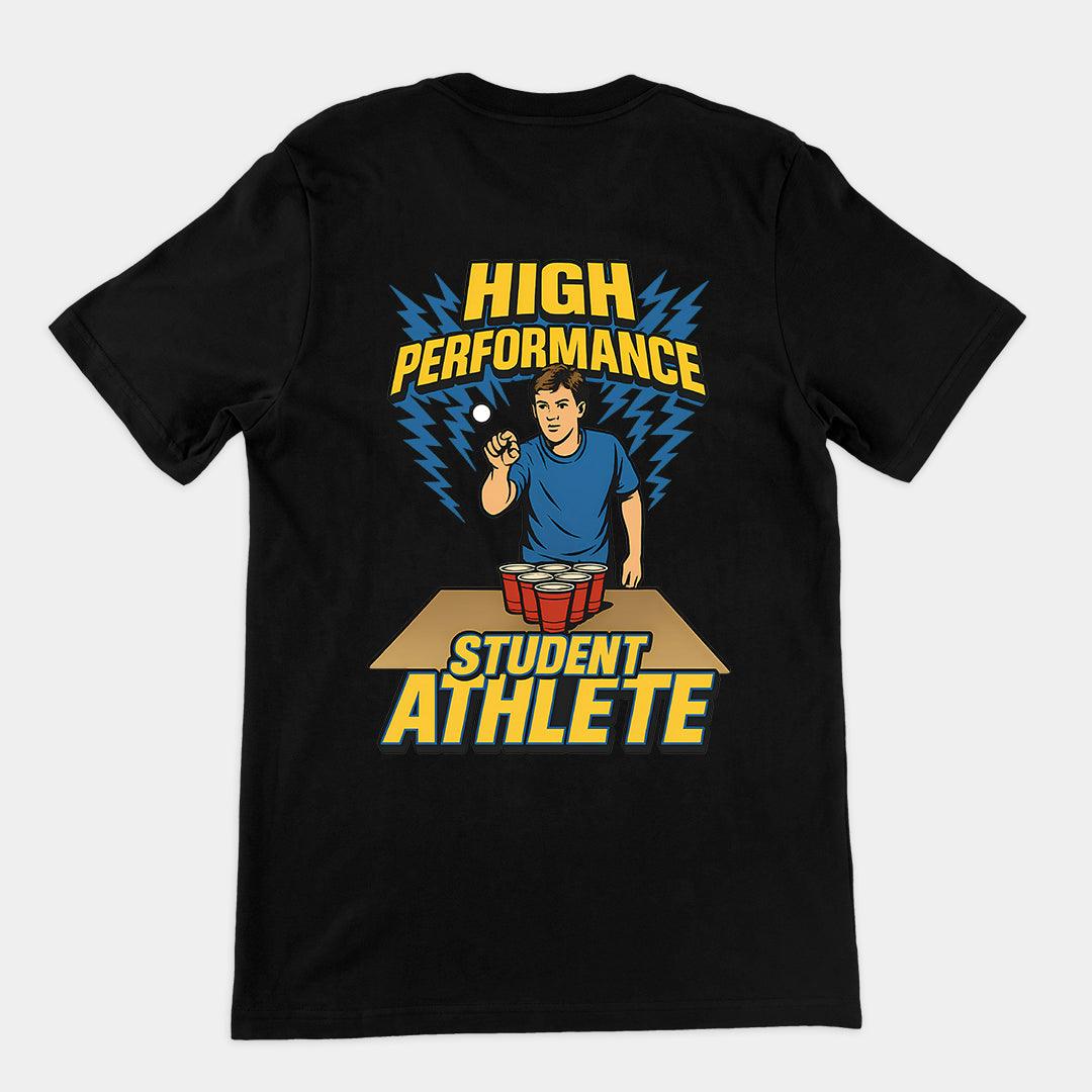 High Performance Student Athlete T-Shirt (backprint) - Orbital Clothing