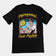 Professionelles Cage Fighter (Padel) T-Shirt (Rückenaufdruck)