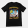 Professional Cage Fighter (padel) T-Shirt (backprint)