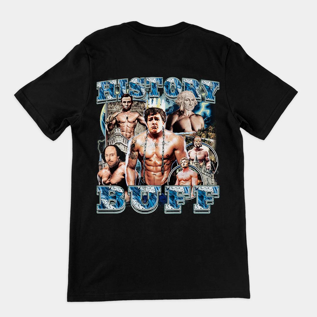 History Buff T-Shirt (backprint) - Orbital Clothing