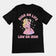 High on Life Low on Iron T-Shirt (backprint)