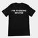 I'm fucking stupid T-Shirt (backprint)