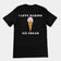 Ich liebe es, Eiscreme herzustellen – T-Shirt (Rückenaufdruck)