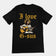I love G-sus T-Shirt (backprint)