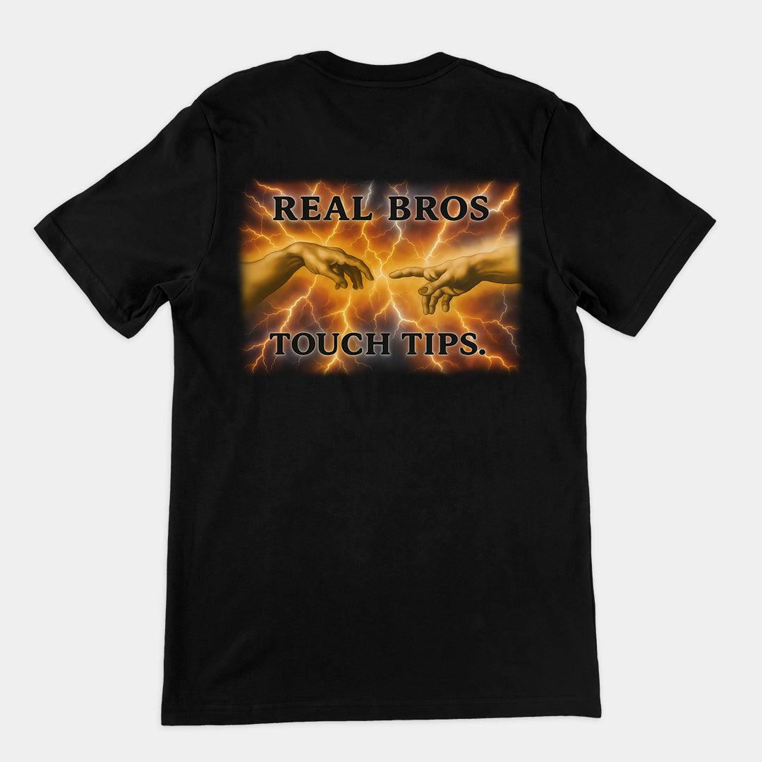 Real Bros Touch T-Shirt (backprint) - Orbital Clothing