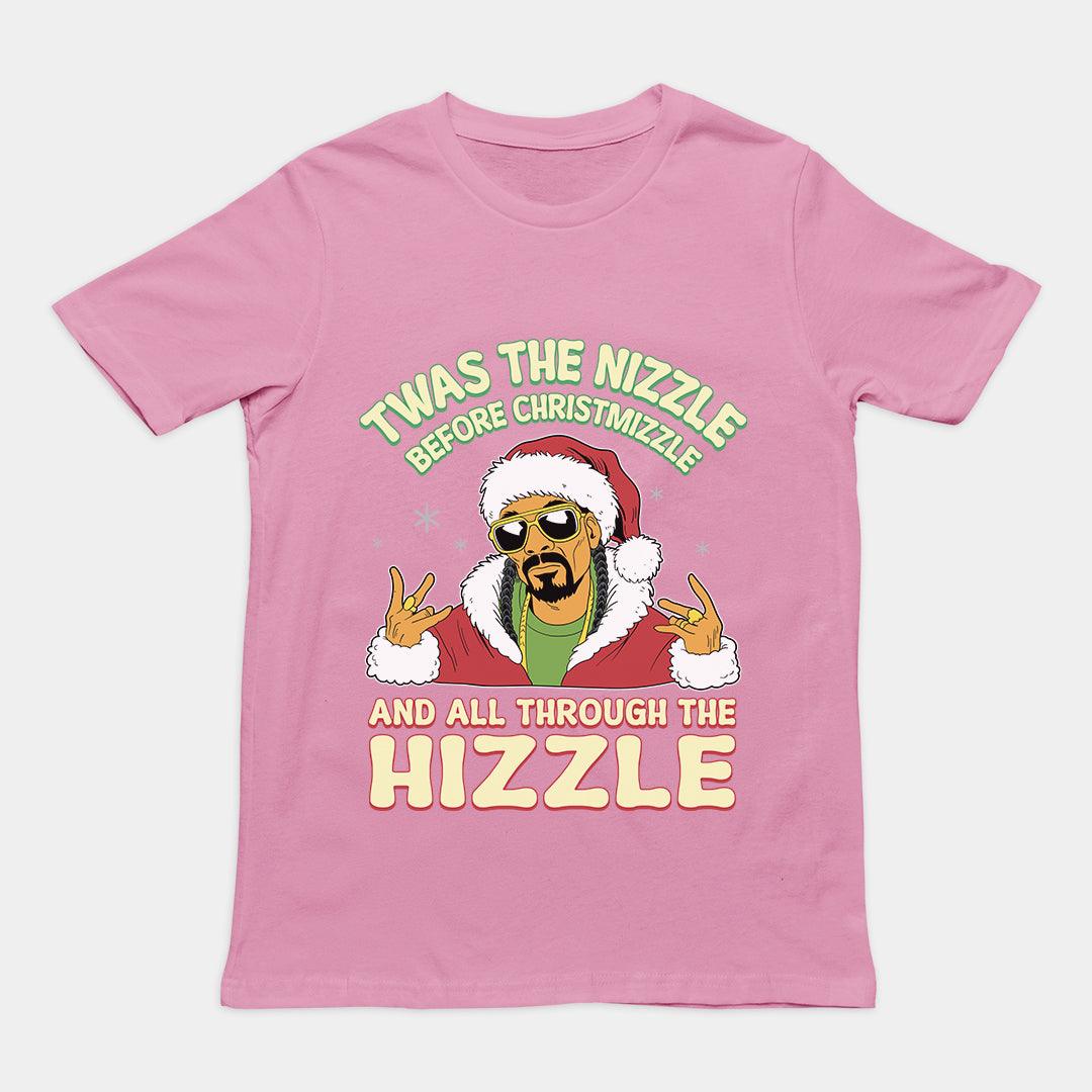 Twas the Nizzle Before Christmizzle T-Shirt - Orbital Clothing