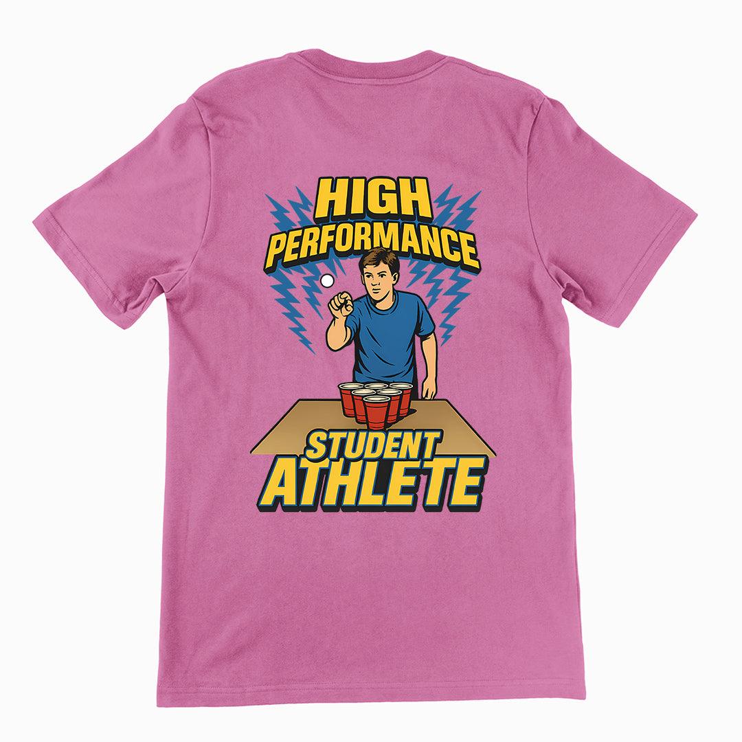 High Performance Student Athlete T-Shirt (backprint) - Orbital Clothing
