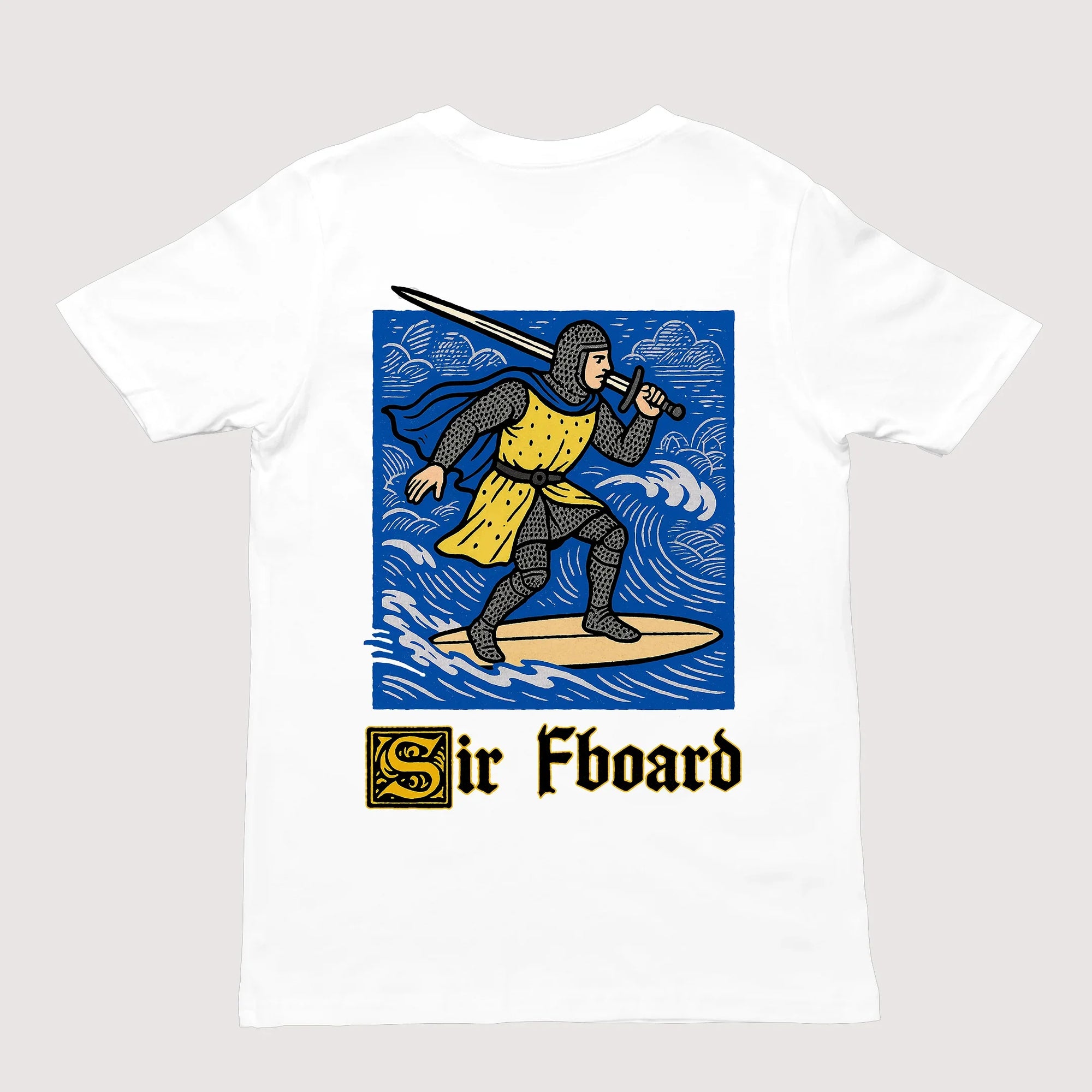 Sir Fboard T-Shirt (backprint) - Orbital Clothing