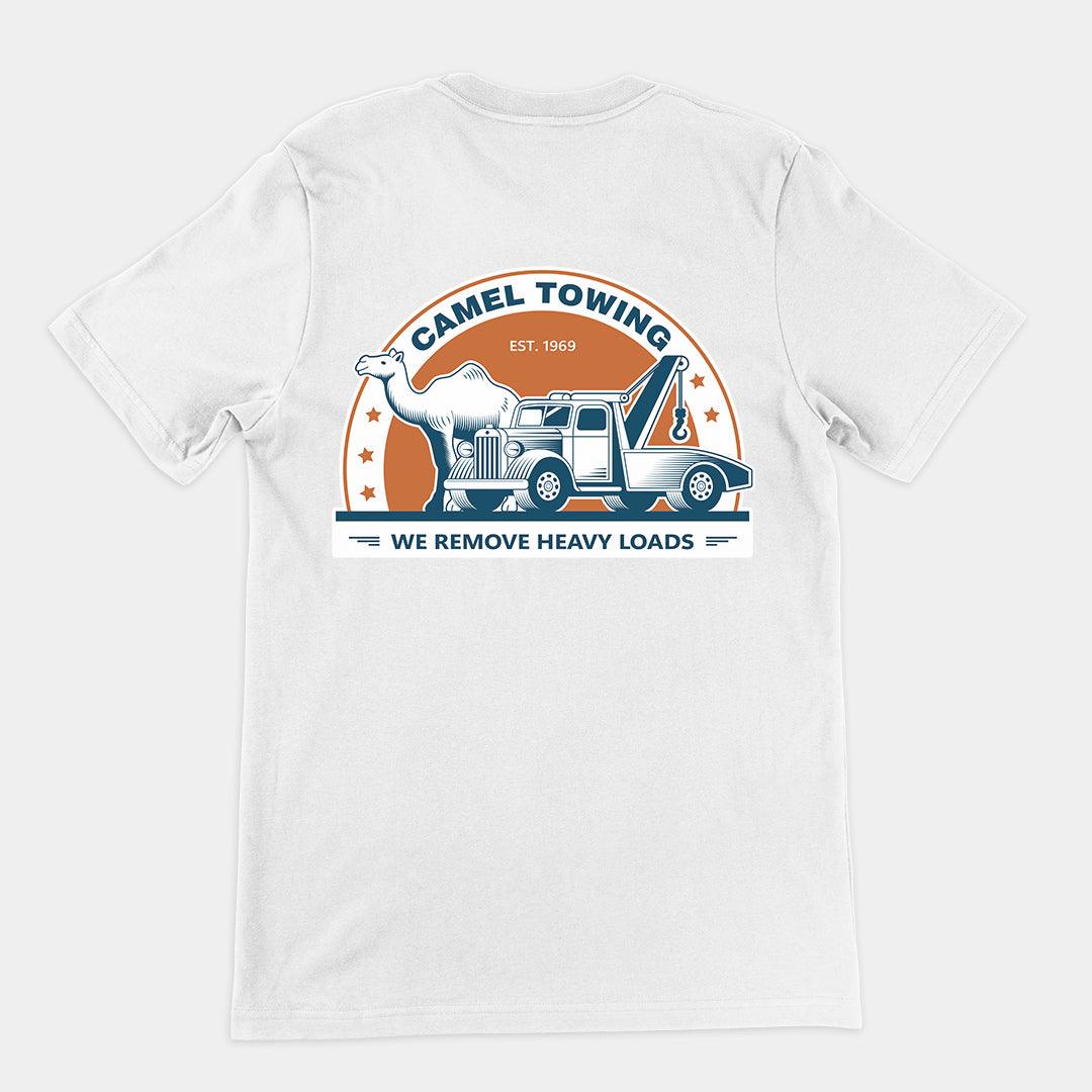 Camel Towing T-Shirt (backprint) - Orbital Clothing