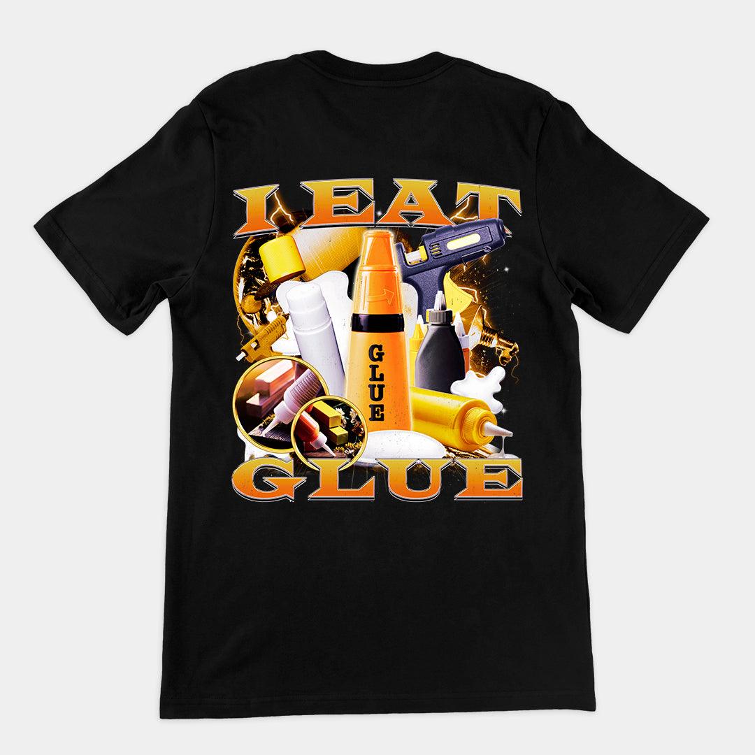 I Eat Glue t-shirt (backprint) - Orbital Clothing