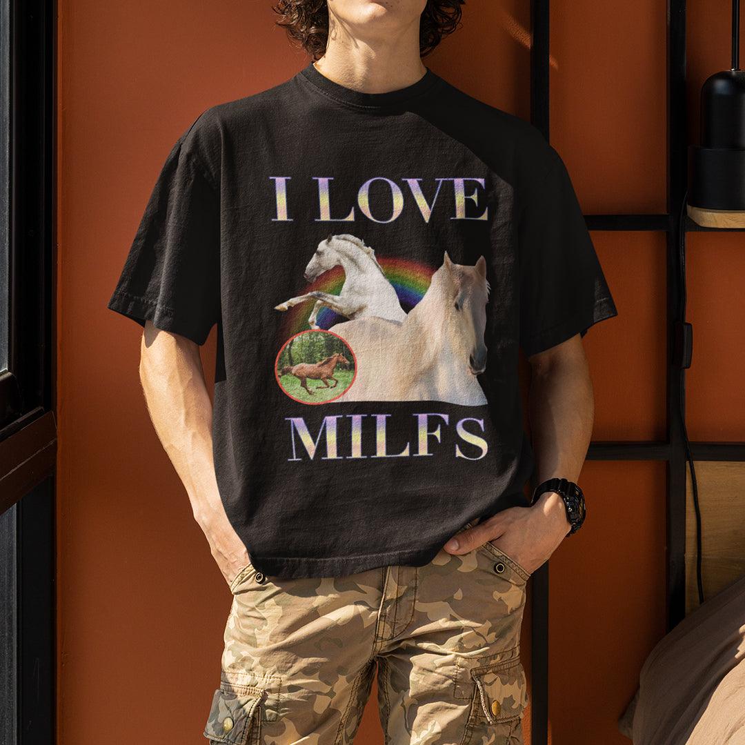 I Love Milfs t-shirt - Orbital Clothing