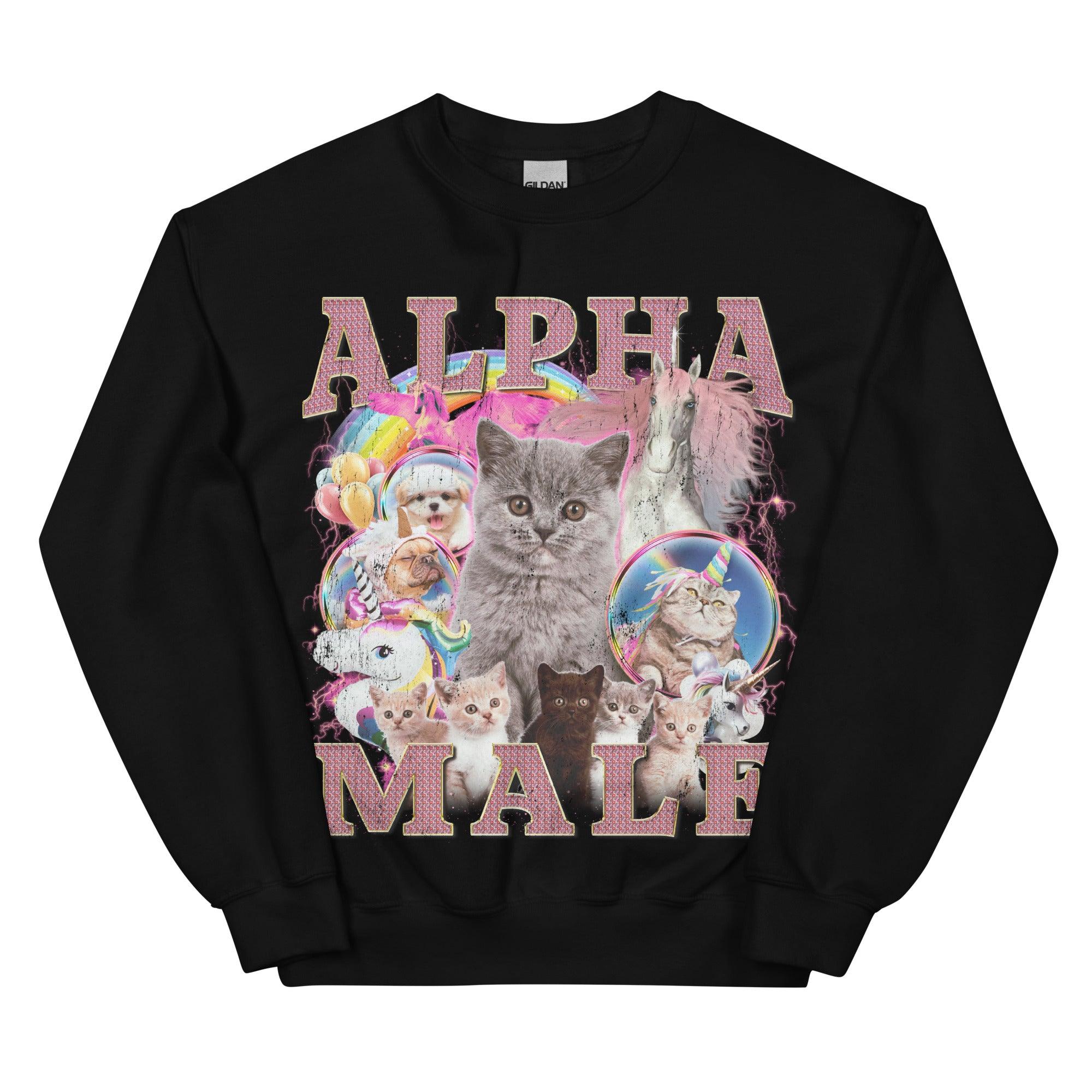 Alpha Male (Updated Design!) Sweatshirt - Orbital Clothing