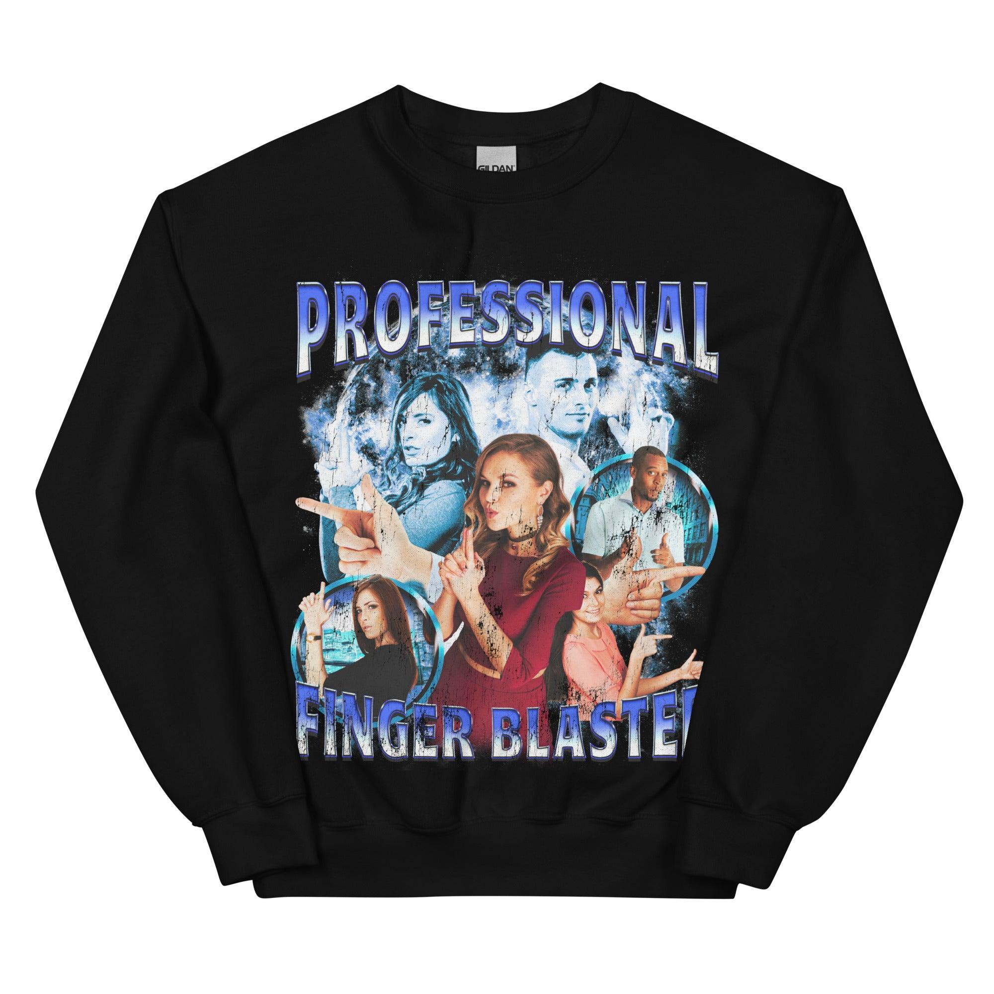 Professional Finger Blaster Sweatshirt - Orbital Clothing