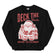 Sweatshirt met de tekst 'Deck the Halls and Not the Customers'