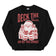 Sweatshirt met de tekst 'Deck the Halls and Not your Coworkers'
