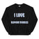 I love blowing bubbles sweatshirt