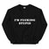 Ich bin ein verdammter Idiot (Sweatshirt)