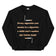 Jede Zigarette, die du rauchst, ist eine Zigarette, die kein Kind rauchen kann – tu deinen Teil (Sweatshirt)