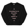 Everything I love in life is either illegal, expensive or blonde sweatshirt