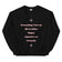 Everything I love in life is either illegal, expensive or brunette sweatshirt