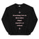 Everything I love in life is either illegal, expensive or redhead sweatshirt