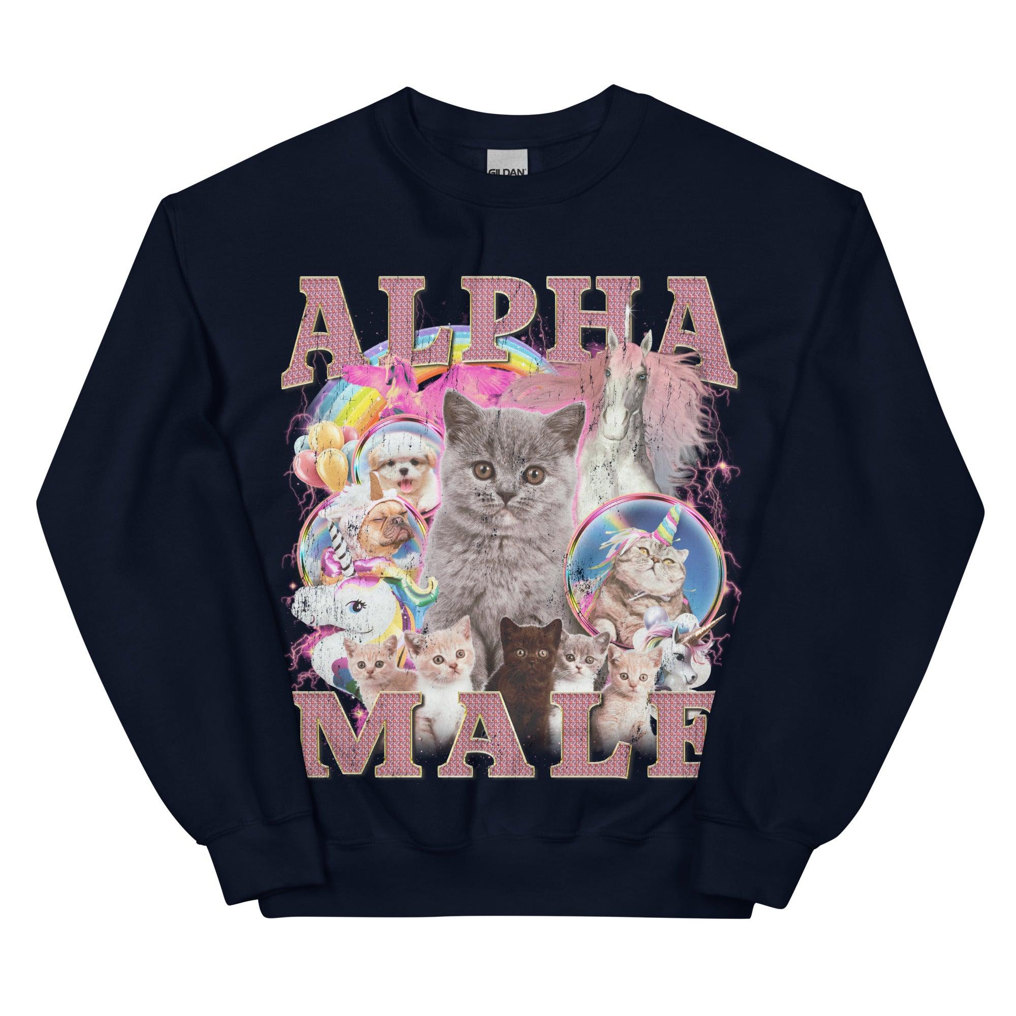 Alpha Male (Updated Design!) Sweatshirt - Orbital Clothing
