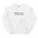 Sweatshirt „Substanzmissbrauch ist meine Therapie“