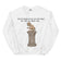 You've heard of elf on the shelf but are you ready for Gollum on a Collumn sweatshirt