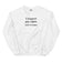 I support gay rights (and wrongs) (embroidered) sweatshirt