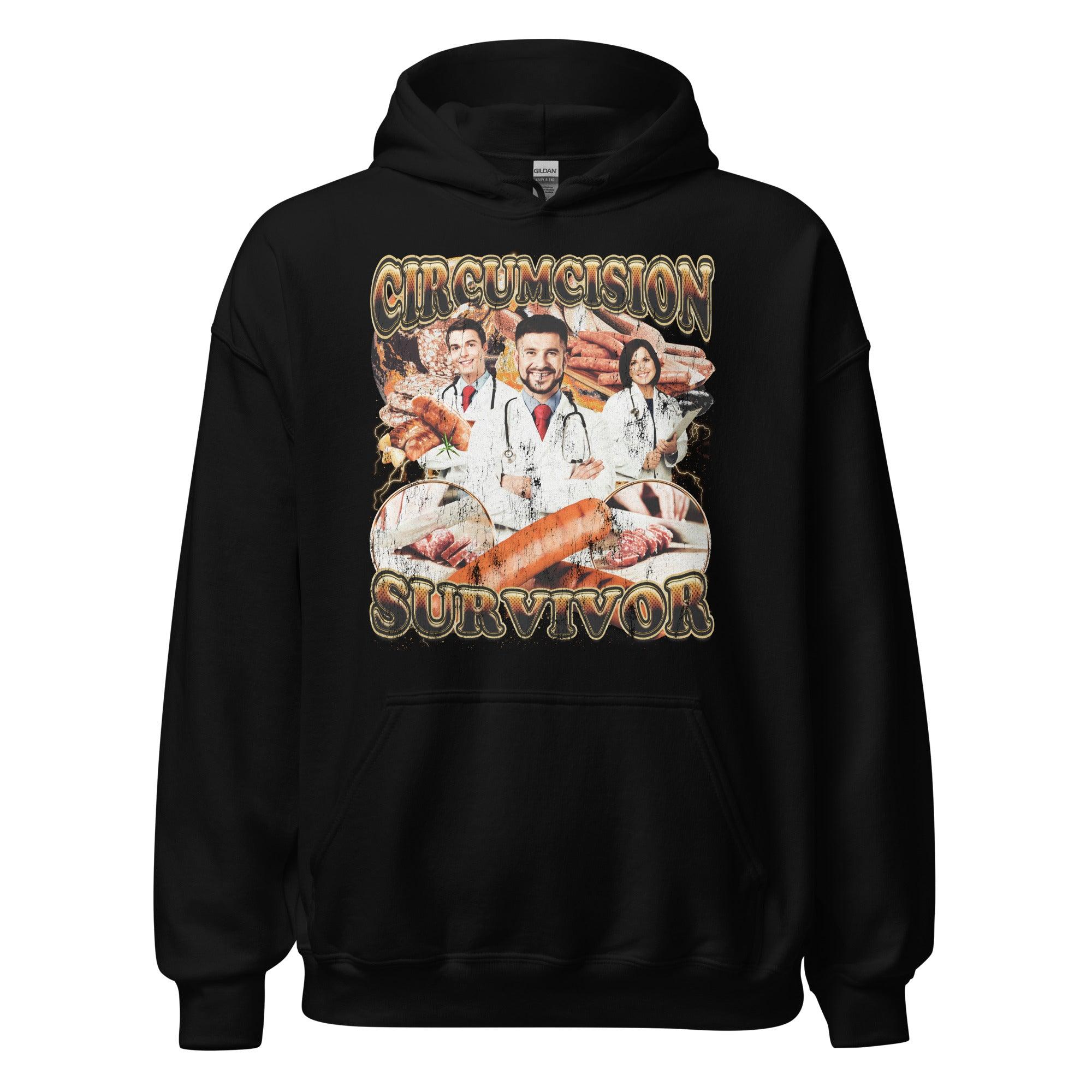 Circumcision Survivor Hoodie - Orbital Clothing
