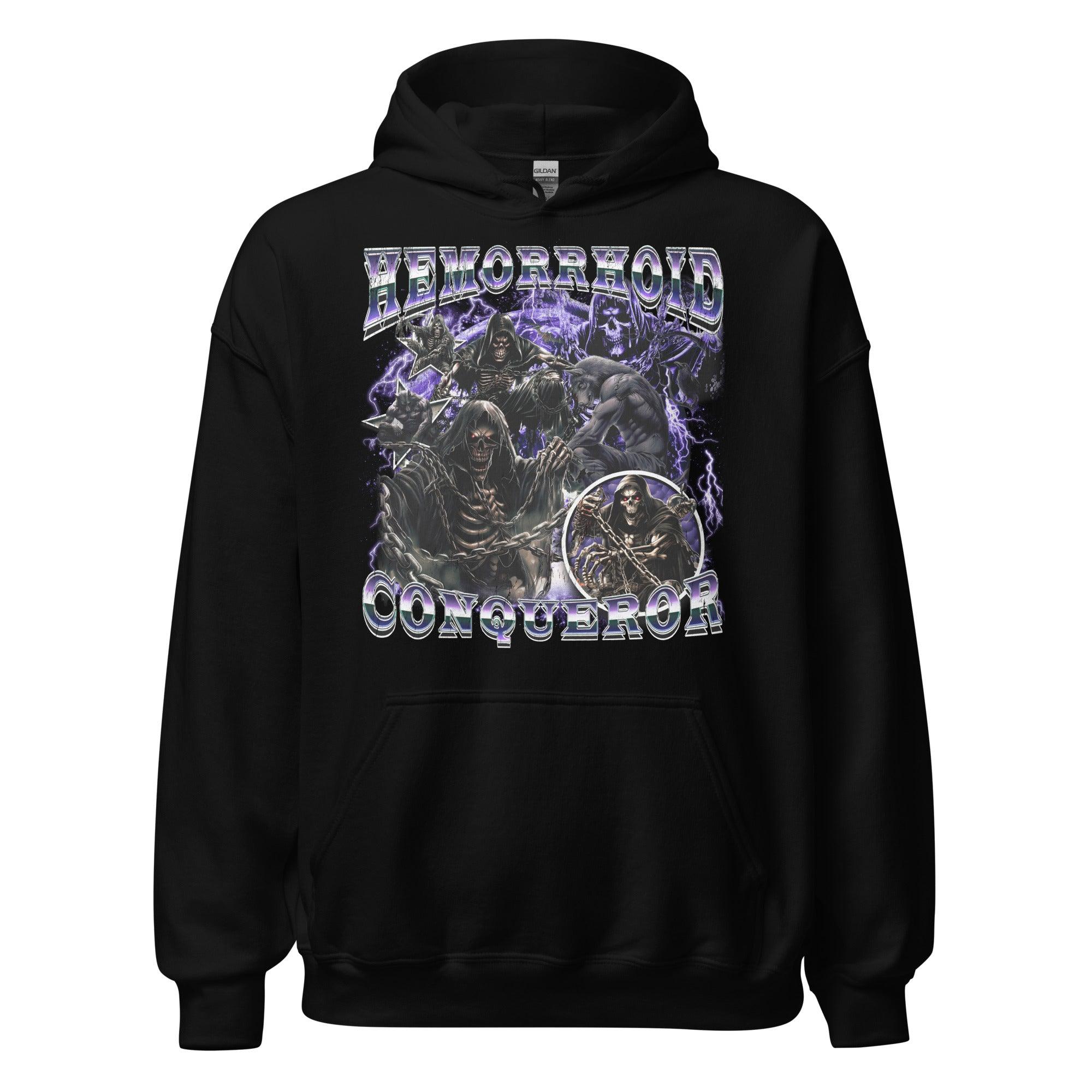 Hemorrhoid Conqueror Hoodie - Orbital Clothing