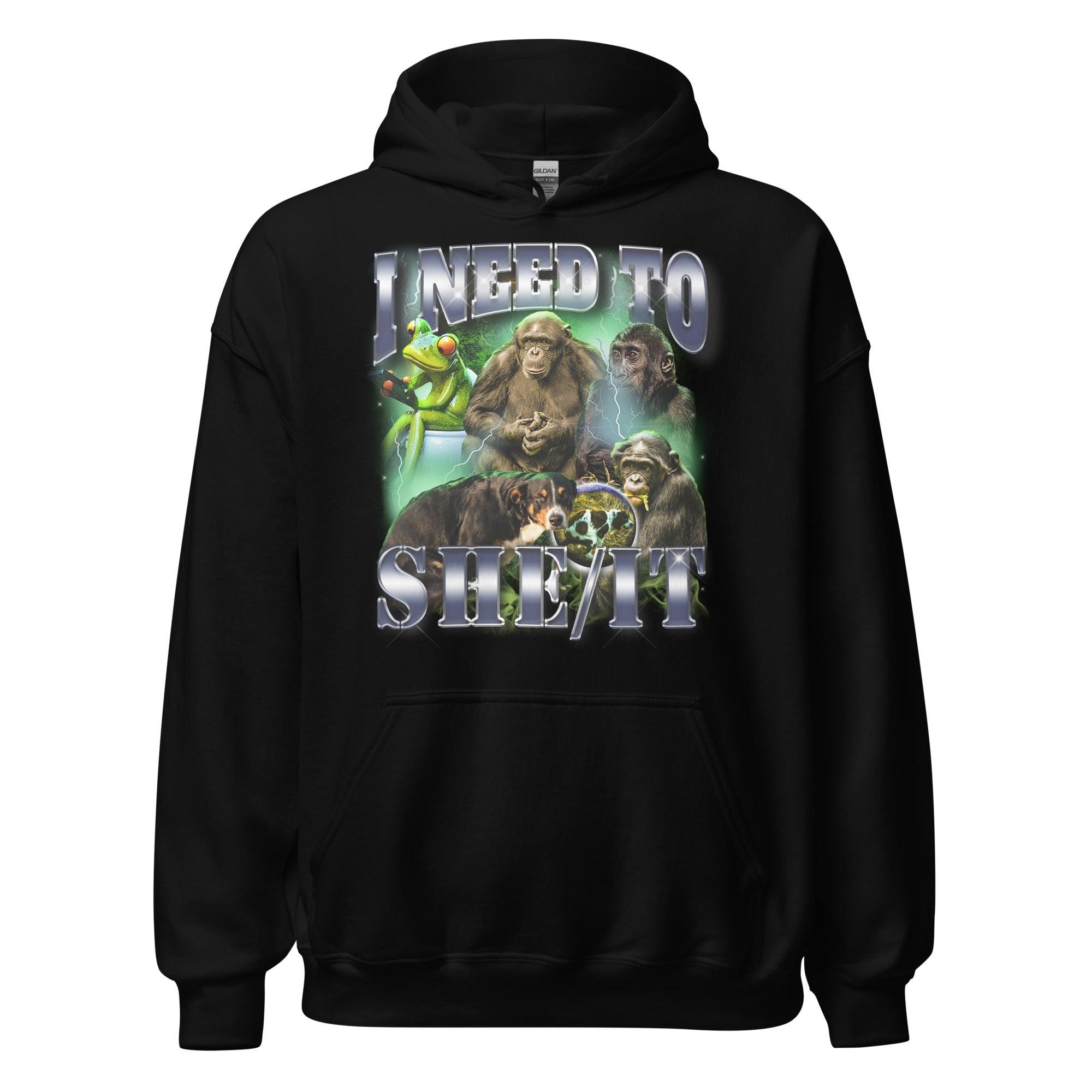 I need to she/it Hoodie - Orbital Clothing