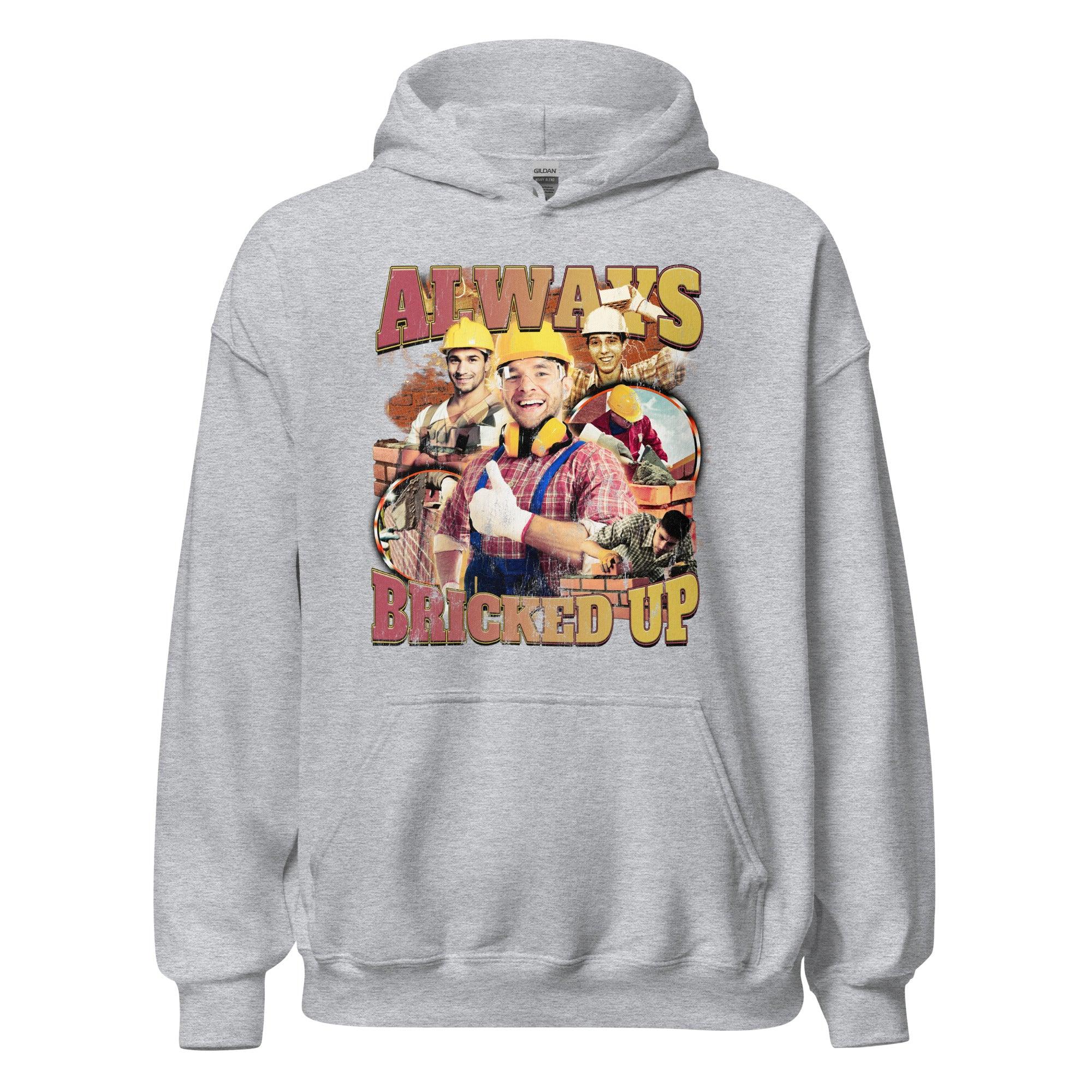 Always Bricked Up Hoodie - Orbital Clothing