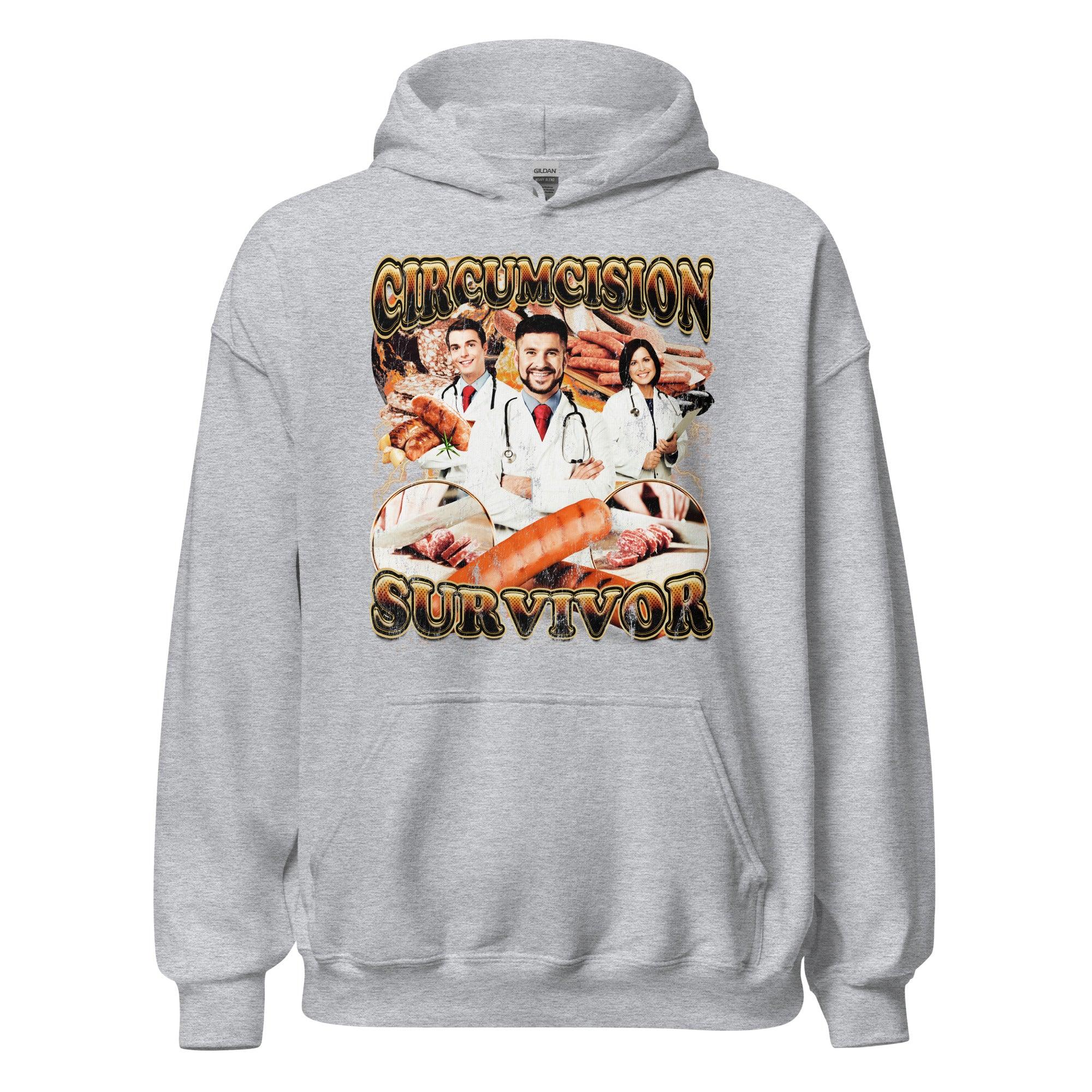 Circumcision Survivor Hoodie - Orbital Clothing