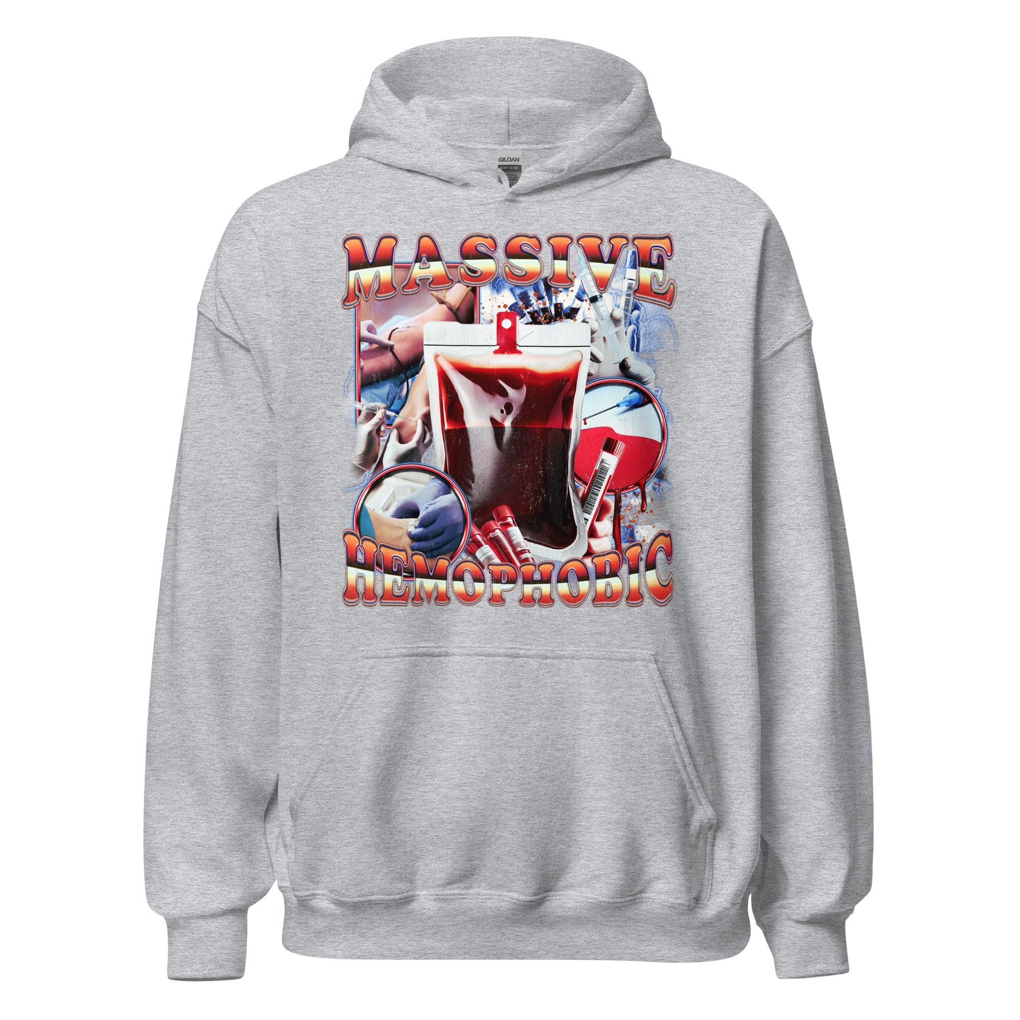 Massive Hemophobic Hoodie - Orbital Clothing