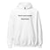 Stuur geen naaktfoto's, stuur hulp (geborduurd) Hoodie