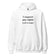 I support gay rights (and wrongs) (embroidered) Hoodie